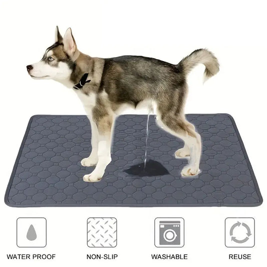 Dog Pee Pad Reusable Washable Dog Urine Mat Car Seat Floor Sofa Waterproof Absorbent Puppy Cat Training Diaper Mat Pet Supplies